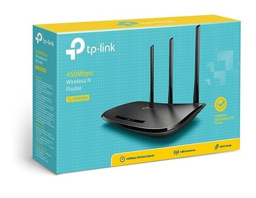 Router Tp-link Wr 940n Wifi  3 Antenas  450mbps Nuevo.!