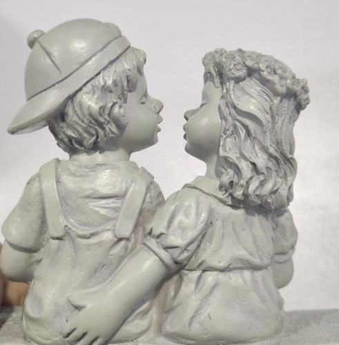 Eatingbiting Primer Beso Amante De Los Niños Escultura De Ja