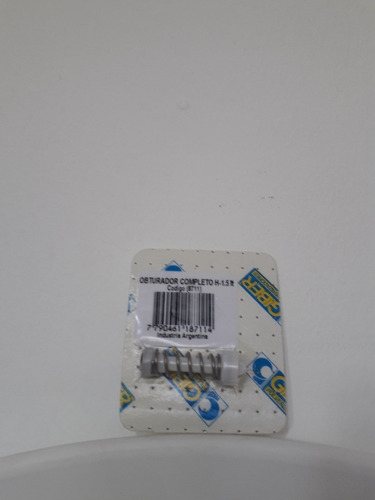 Imagen 3 de 5 de Obturador Completo H-1.5 Lts Giber Envios Respuestos Giber