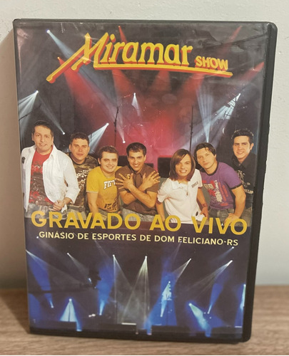 Dvd - Miramar Show - Gravado Ao Vivo