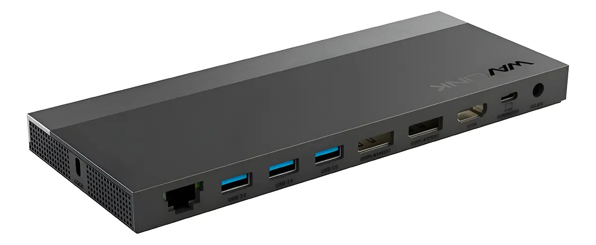 Docking Station Wavlink Multifuncional 11 em 1 para Monitores e Carregamento Rápido