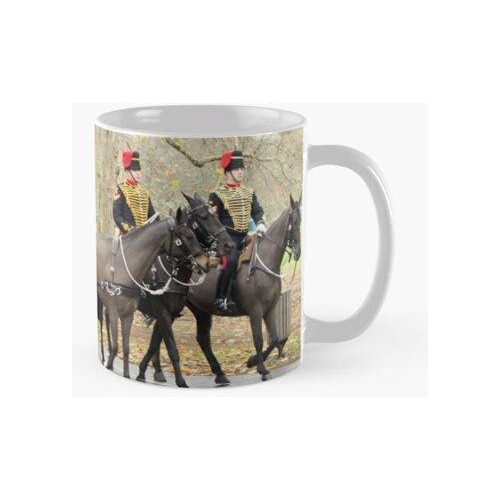 Taza Tropa Del Rey Artillería De Caballo Real Calidad Premiu