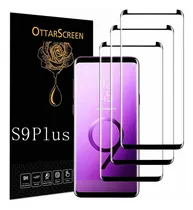 Comprar Protectores De Pantalla Para Galaxy S9 Plus Dureza 9h X3