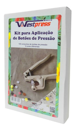 Imagem 7 de 7 de Kit Para Aplicação De Botões De Pressão