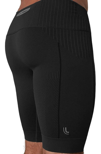 Imagem 7 de 8 de Bermuda Compressão Lupo Original Masculina Com Bolso Corrida