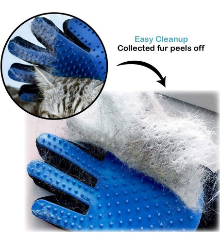 Pets First Dog Grooming Gloves Best Professional Deshedding,