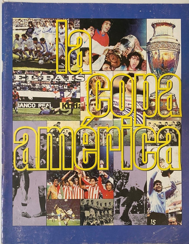 Revista Copa América 1995 Uruguay Caricaturas Historia Ez4b3