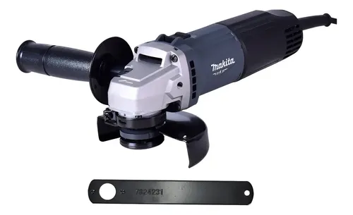 Mini esmerilhadeira angular Makita MT M0901 cinza 600 W + acessório