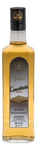 Pack De 12 Tequila Cascahuin Añejo 750 Ml