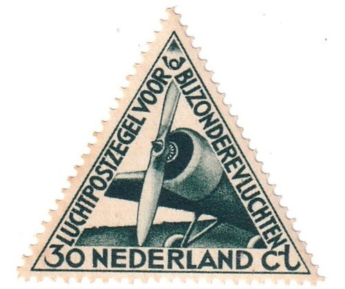 17618           Holanda - Hélice .de Avião -  30 Ct.. - Mint