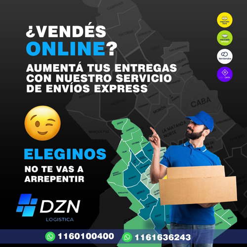 Logistica Flex Mensajeria Ecomerce Todas Las Zonas Factura A