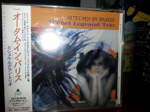 Michel Legrand Trio / Autumn Paris - 1992 - Cd Japan (Usado)