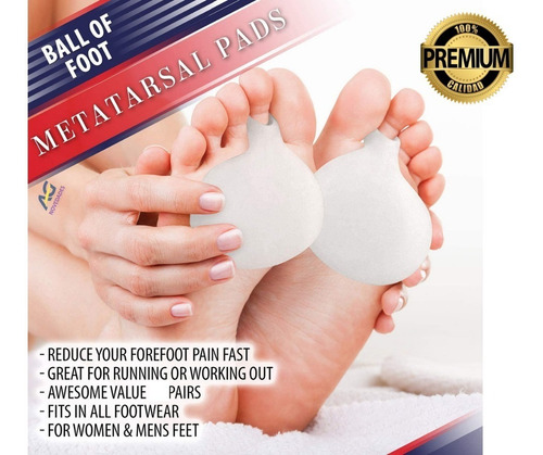Protector Metatarso Almohadilla Plantar Gel Par Agnovedades