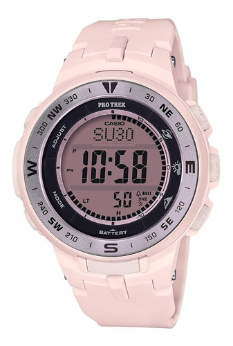 Relógio Casio Protrek Triple Sensor Prg-330-4jf Rosa