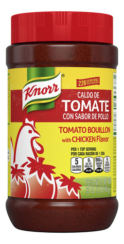 Knorr Caldo Granulado Para Salsas, Sopas Y Guisos Tomate Pol