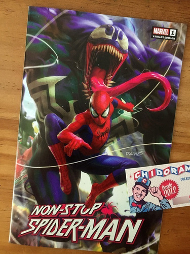 Comic - Non-stop Spider-man #1 Derrick Chew Venom