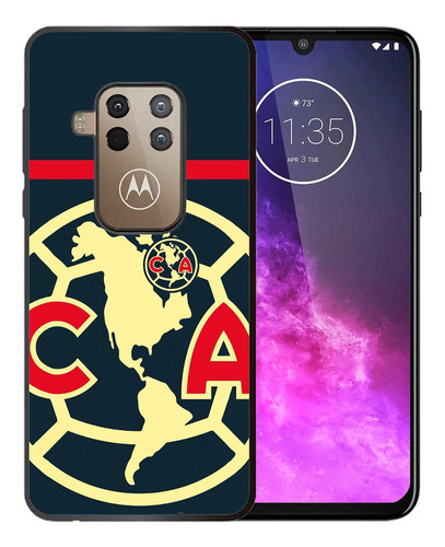 Funda Moto One Zoom / One Pro America Aguilas Tpu/pm