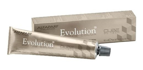 Tinta Alfaparf Evolution Cube 60 Gr. Nº8.4 Profesional