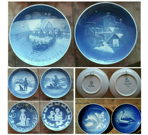 Platos De Porcelana De Colección 