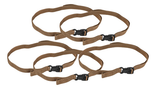 5pcs Cargoes Strap Buckle Tie Down Belt Luggage Strap For