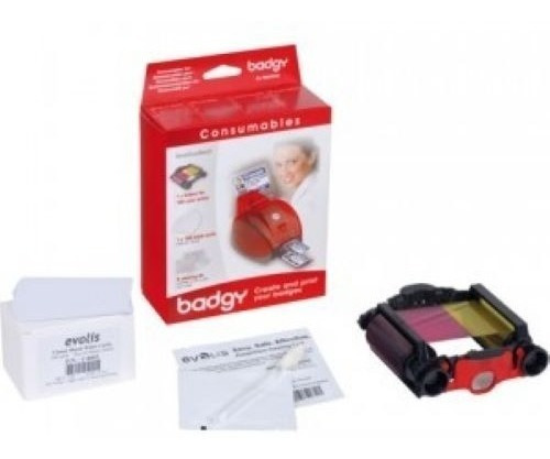 Kit Badgy De Cintas Y Limpieza 100 Impresiones 1ra. Gene /vc