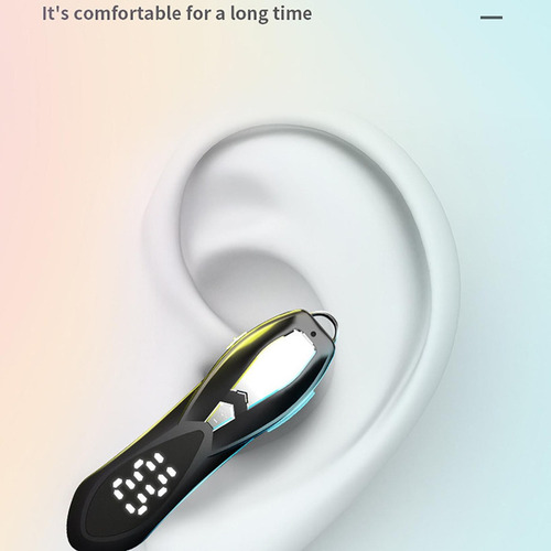 Fone De Ouvido Bluetooth Sem Fio Unilateral Com Saída D
