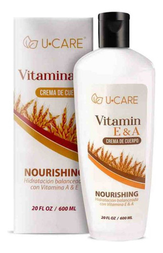 U.care Crema De Cuerpo Estuche Vitamina E 600ml U.care Crema De Cuerpo Estuche Vitamina E 600ml