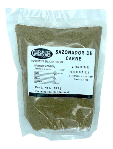 Sazonador De Carne Premium Gh 500g Condimento