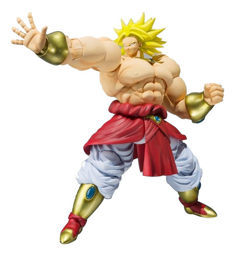 Figura de acción  Broly BAN91047 de Bandai S.H. Figuarts