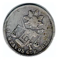 Comprar Moneda Plata Antigua 25 Centavos  1883  L1 H10 R2 C3