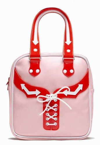 Converse Bolso Dama Rosa/rojo 10009073-a02-680 M2