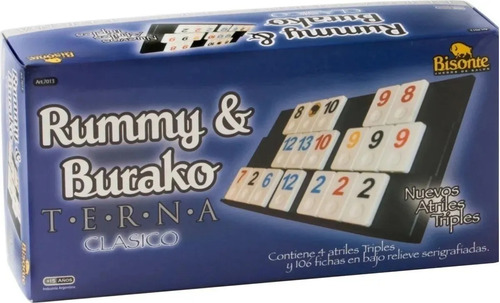 Rummy Burako Bisonte Premium Original