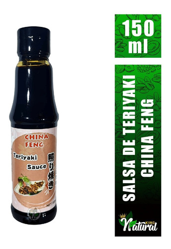 Salsa Teriyaki Sauce Espesa 150ml China Feng Natural King
