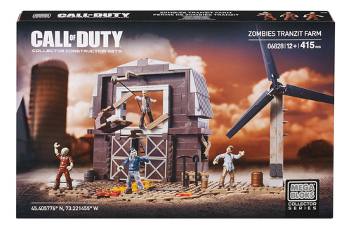 Mega Bloks Call Of Duty Zombies Tranzit