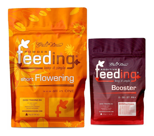 Fertilizante Powder Feeding Short 1kg Pk Booster 500grs