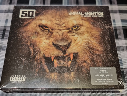 50 Cent - Animal Ambition - Cd/dvd C/bonus Importa Cerrado 