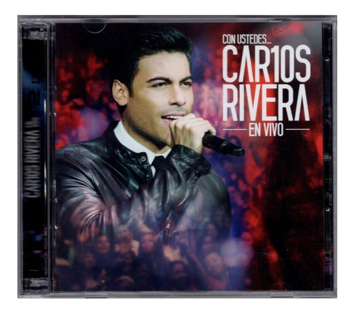 Carlos Rivera - Con Ustedes... En Vivo (cd + Dvd) (2014) Versión del álbum Estándar