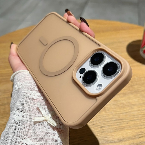 Capa Magnética Fosca Para iPhone 16/15/plus/pro/pro Max