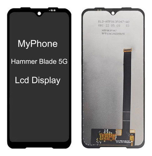 Zc Compatible Pantalla Táctil Lcd Para Myphone Hammer Blade
