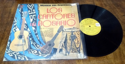 Los Cantores Del Rosario Musica Sin Frontera Disco Vinilo Lp