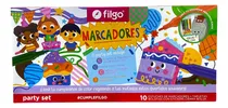 Comprar Party Set Filgo Marcadores 6 Colores X 10 Estuches