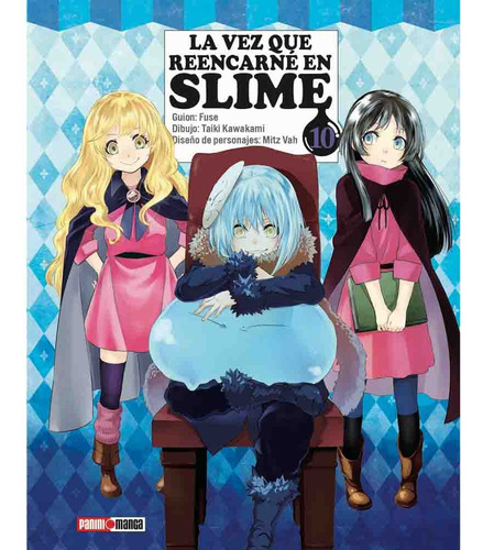 La Vez Que Reencarne En Slime 10, De Taiki Kawakami. Serie La Vez Que Reencarne En Slime Editorial Panini Manga Argentina, Tapa Tapa Blanda, Edición 1 En Español, 2023