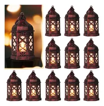 Comprar Reperla 12 Mini Faroles, Linternas Led Pequenas Para Velas,