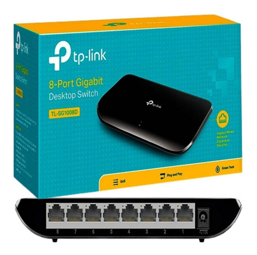 Tp-link Tl-sg1008d 8-port Gigabit Desktop Switch