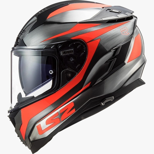 Casco Moto Ls2 327 Challenger Squadron Gp Pista Devotobikes