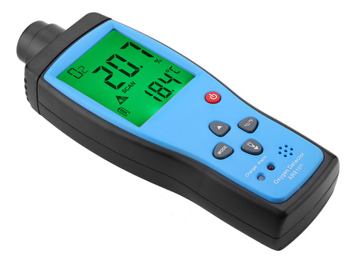 Medidor De Gas O2, Sensor Inteligente Ar8100, Detector Lcd R