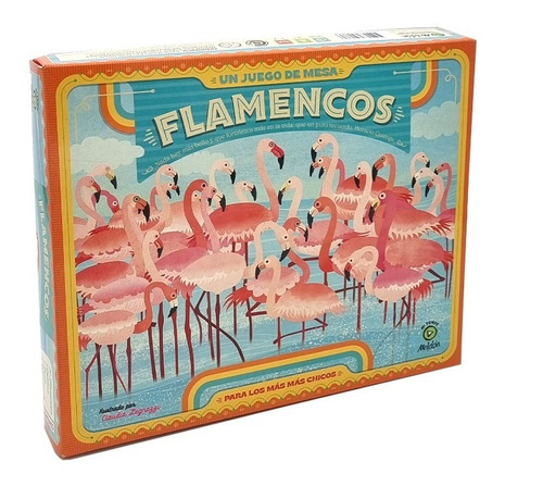 Juego De Mesa Flamencos Para Los Mas Chicos Original Maldon