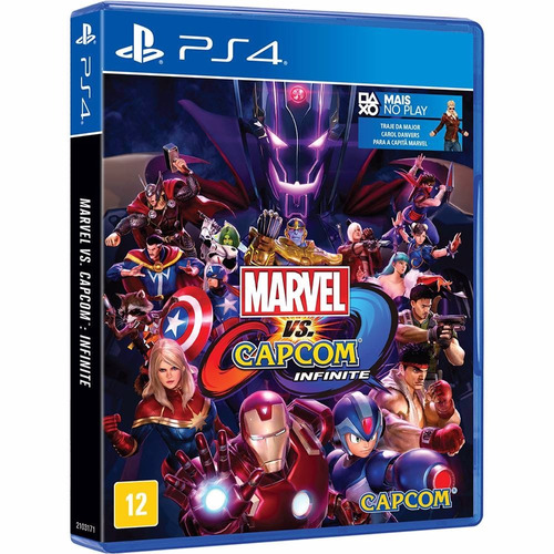 Marvel Vs Capcom Infinite Ps4 Mídia Fisca Lacrado