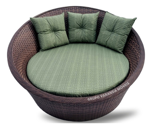 Concha Chaise Orbit, Fibra Sintética Varanda Jardim Terraço