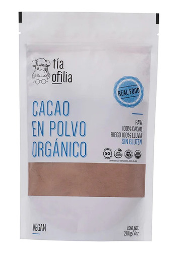 Cacao En Polvo Tía Ofilia  200g